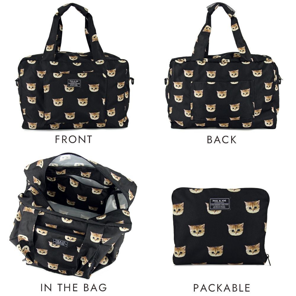 PAUL&JOE ACCESSOIRES 折りたたみボストンバッグ PJA-B841 PJA-B842
