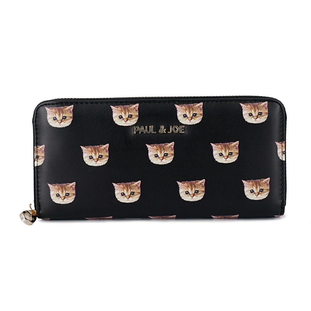 ポール＆ジョー 長財布 ヌネット PAUL&JOE ACCESSOIRES 長財布 ヌネット合皮総柄 PJA-W871 レディース