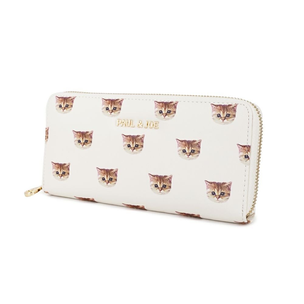 PAUL&JOE ACCESSOIRES 長財布 ヌネット合皮総柄 PJA-W871 レディース