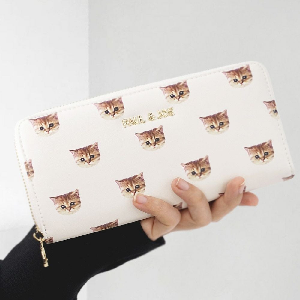 PAUL&JOE ACCESSOIRES 長財布 ヌネット合皮総柄 PJA-W871 レディース