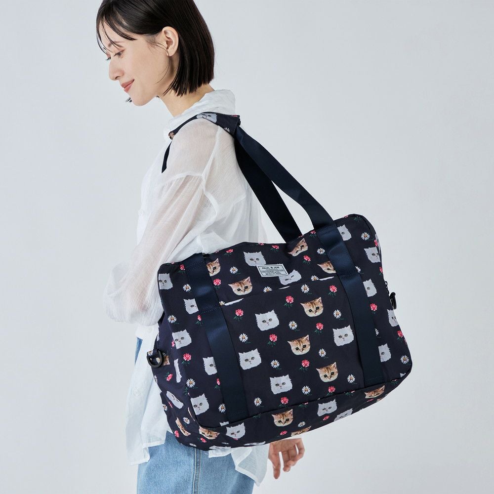 PAUL&JOE ACCESSOIRES 折りたたみボストンバッグ PJA-B845 PJA-B846