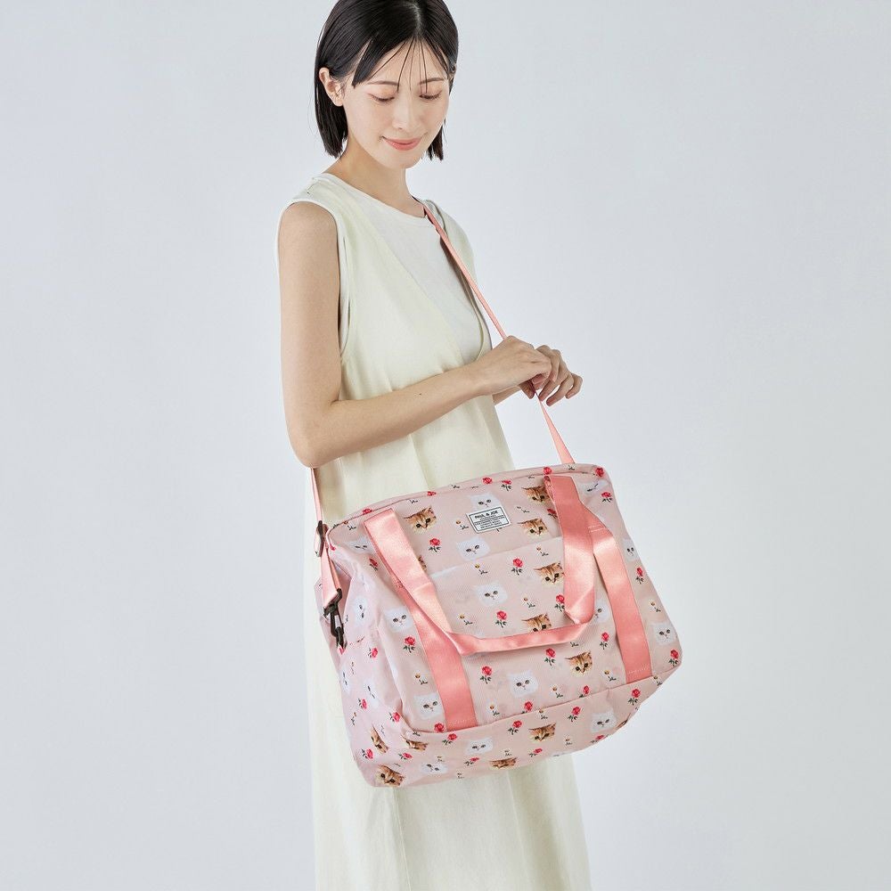 PAUL&JOE ACCESSOIRES 折りたたみボストンバッグ PJA-B845 PJA-B846