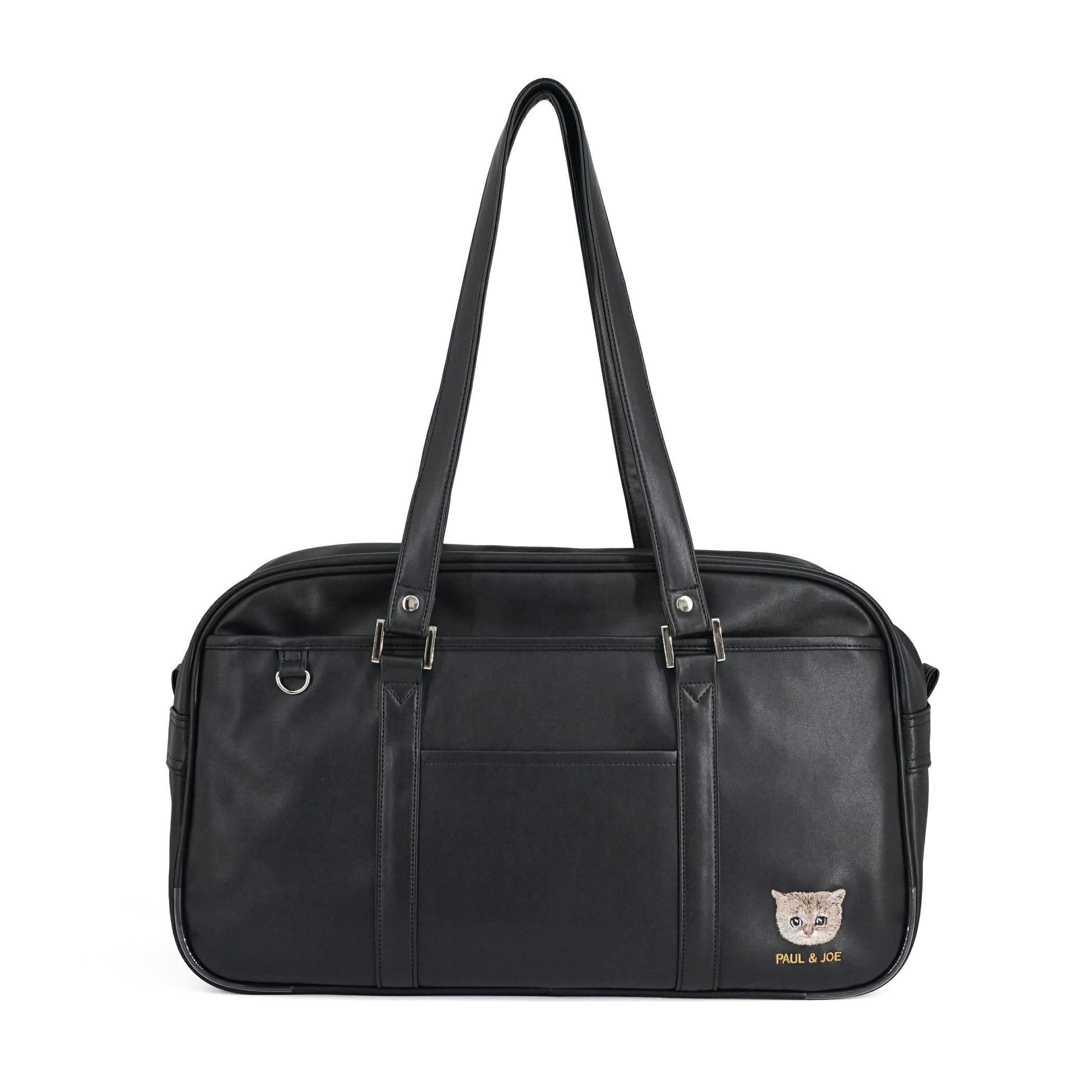 PAUL&JOE ACCESSOIRES 合皮スクールボストン PJA-B1221