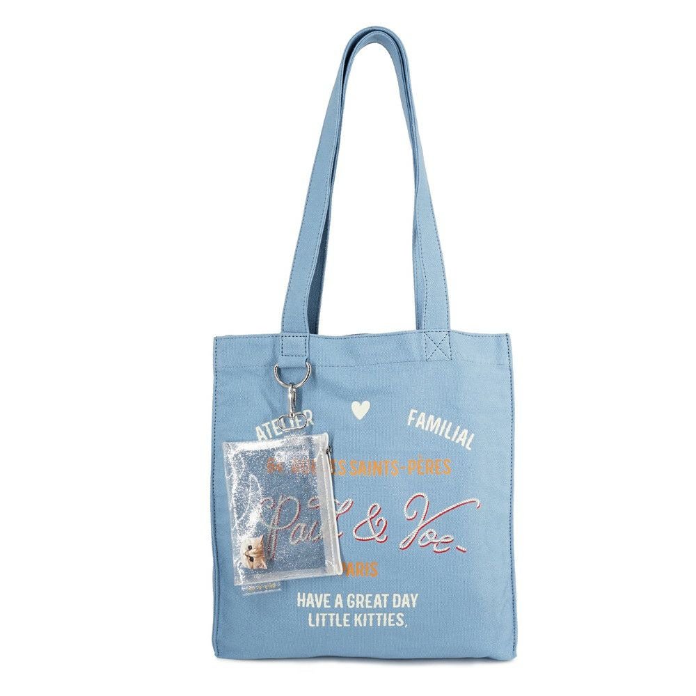 PAUL&JOE ACCESSOIRES 【WEB限定】 クリアポーチ付き9DAYSトートバッグ