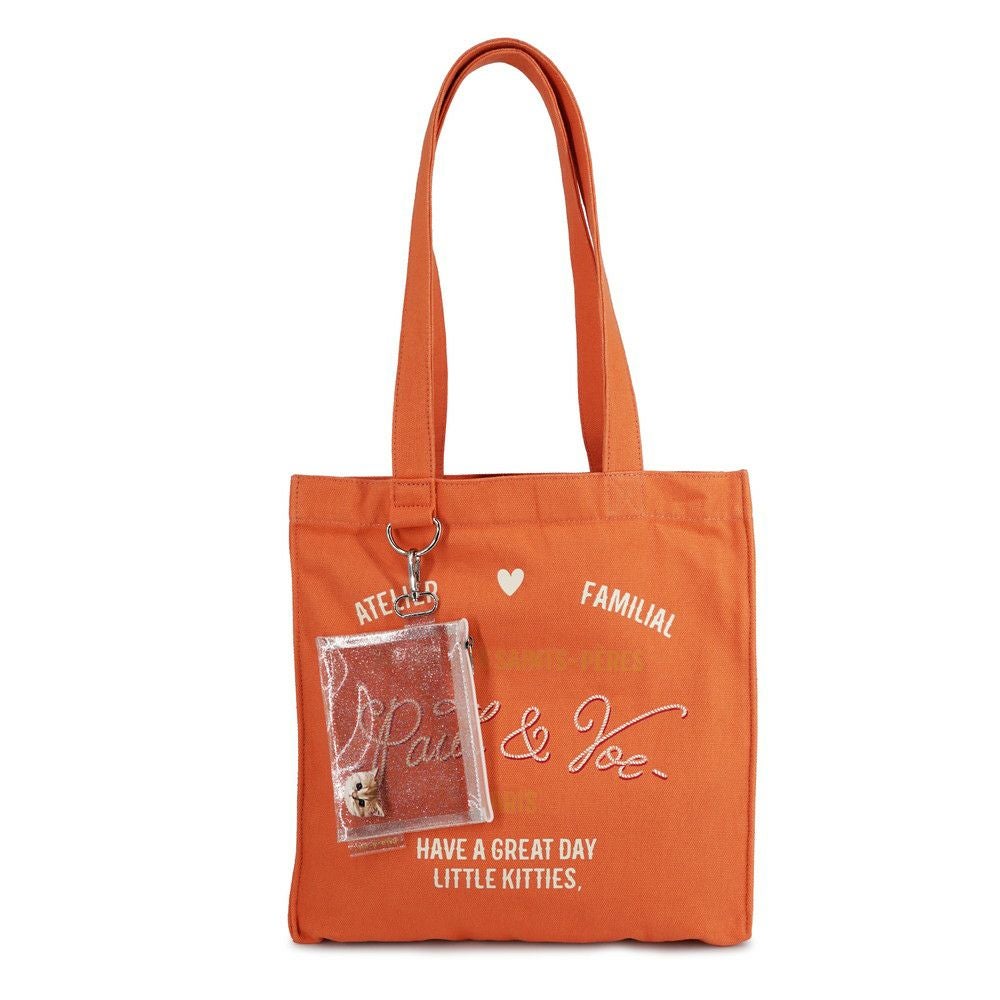 PAUL&JOE ACCESSOIRES 【WEB限定】 クリアポーチ付き9DAYSトートバッグ