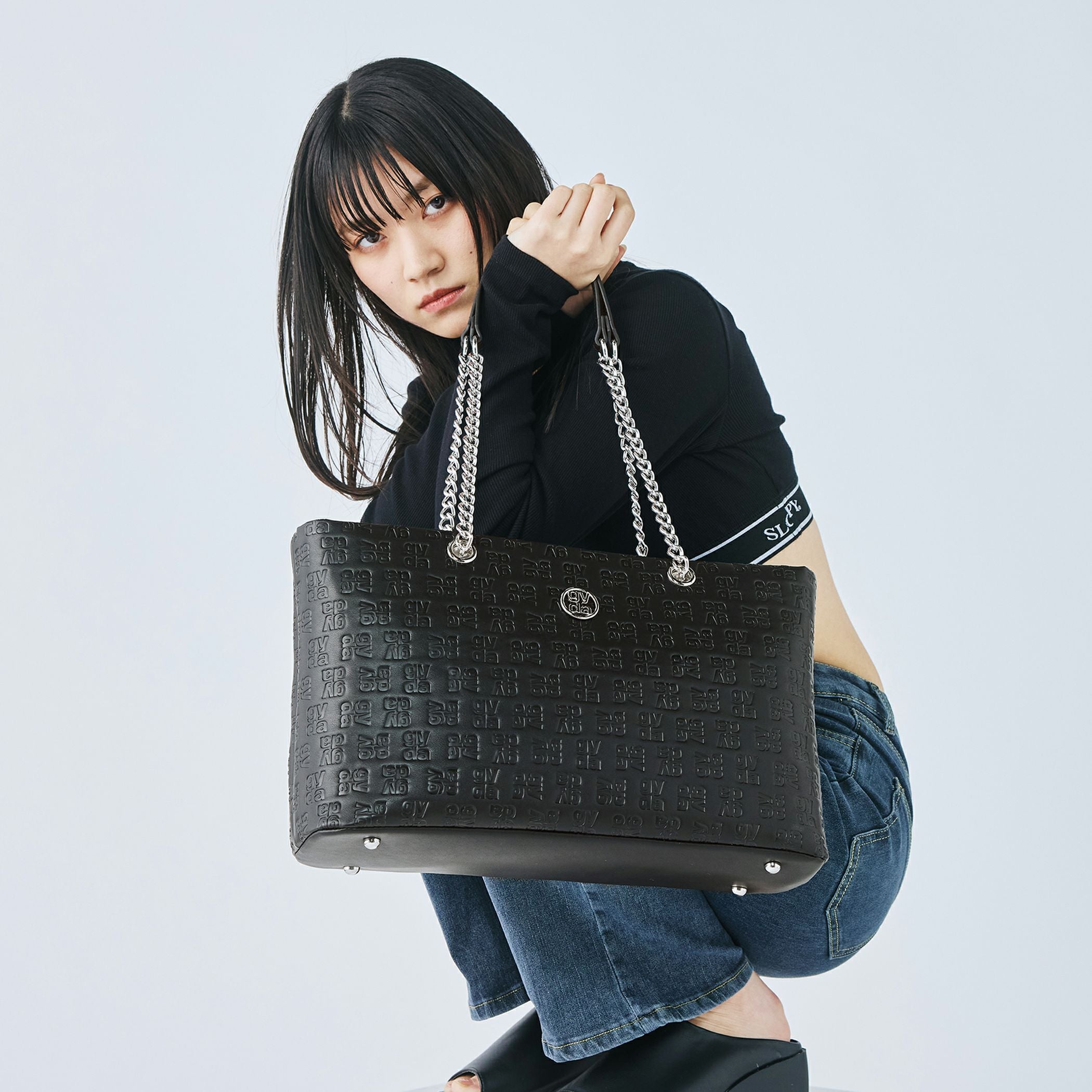 GYDA トートバッグ A4対応 GY-B305 サークルメタル