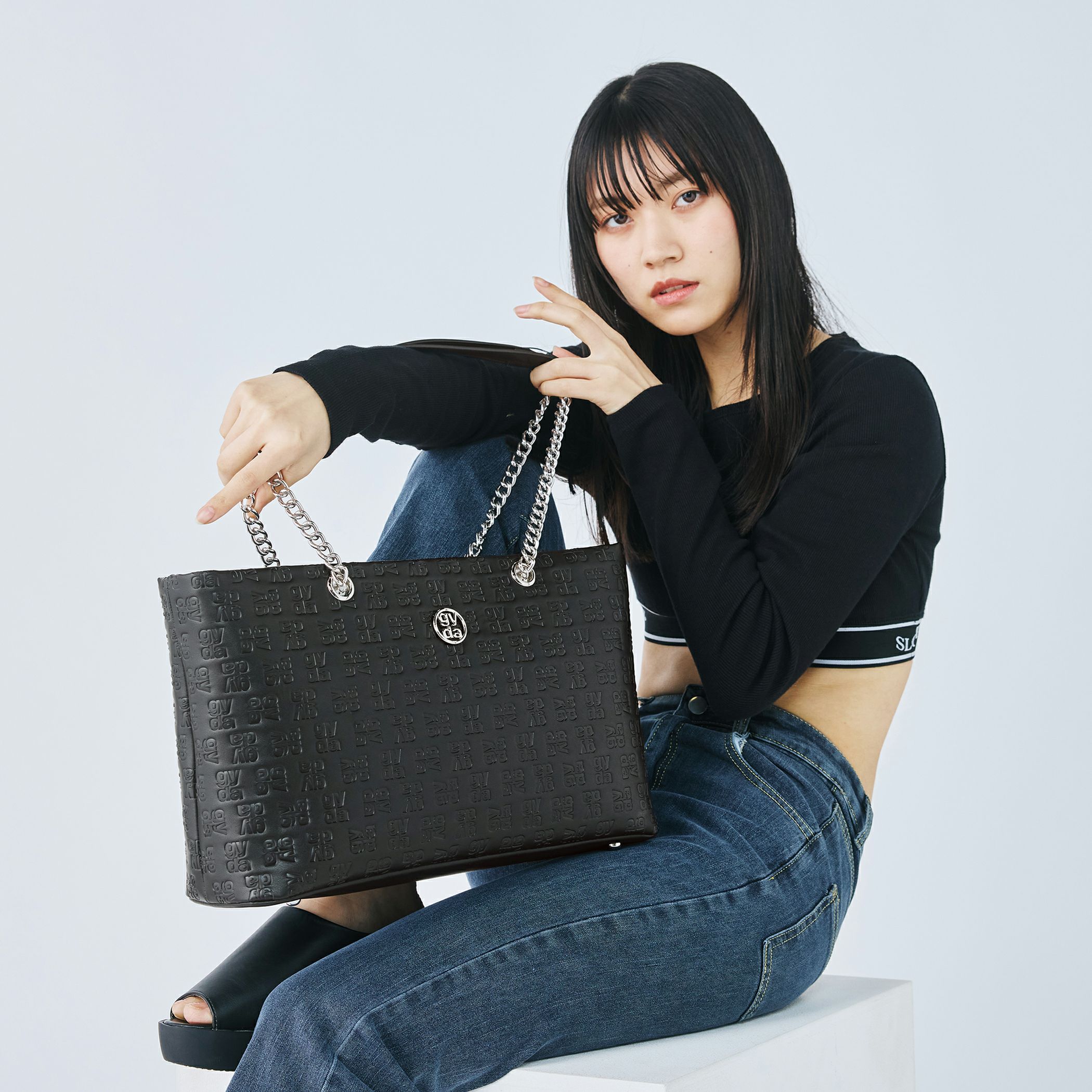 GYDA トートバッグ A4対応 GY-B305 サークルメタル