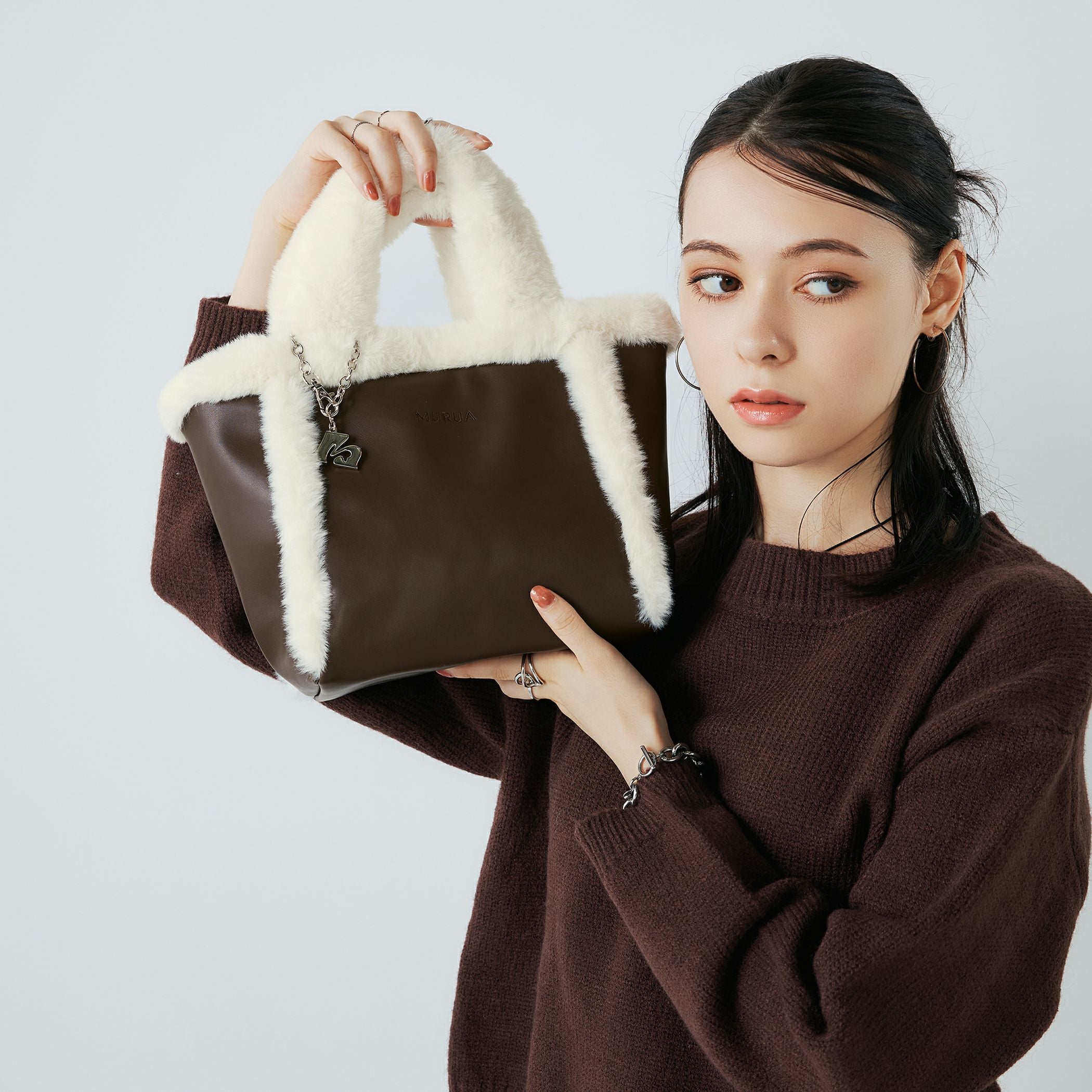 【美品】MURUA バッグ 楽天市場】MURUA ムルーア バッグ トートバッグ レディース 軽量